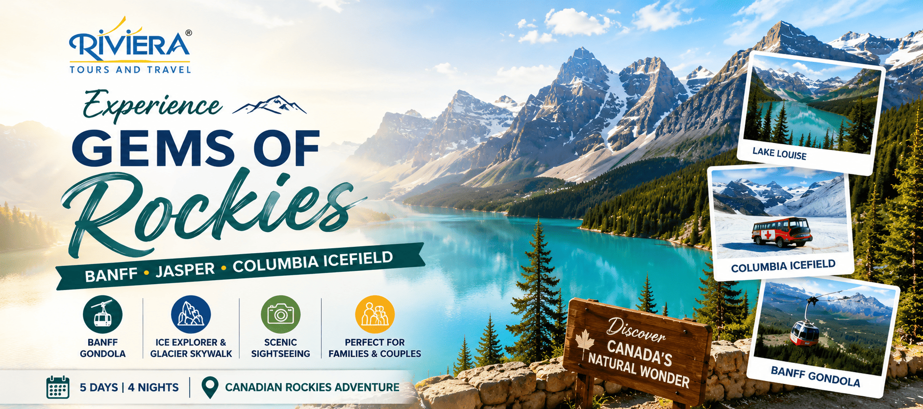 Experience Gems of Rockies Tour